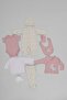 Organic Cotton Aybalam Patterned 10 Piece Newborn Hospital Discharge Set Boxed - 3