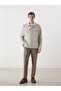 Ozmarka New Season Beige Shirt Collar Men's Jacket - 3