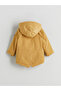 Lcw Kids Beige Hooded Lined Boy's Coat - 6