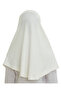 Children's Ready-To-Wear Headscarf Shawl Turban Viscose - Cream - 7