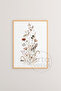 3 Piece Natural Color Real Wood Framed Painting Set - Model 19 - 4
