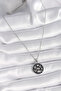 316L Steel Silver Color Black Color Luck Necklace - - 2