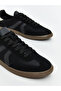 Men's Black Lace-Up Sneakers - 3