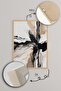3 Piece Natural Color Real Wood Framed Painting Set - Model 16 - 5
