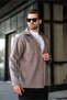 قميص رجالي من الصوف ذو جيوب من Camel Basic E6764 - 3