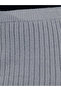 Ribbed Knit Midi Skirt with Side Slit - 5