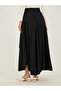 High Rise Pleated A-Line Maxi Dress - 4