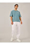 Men White Solid Joggers - 2