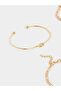 Set of 9 - Assorted Link Chain Bracelets - 4