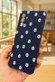 Samsung Galaxy A04S Compatible Evil Eye Bead Patterned Silicone Shock-Absorbing Classic Protective Rubber Case - 4