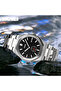 Men's 9262 Stainless Steel Analog Watch Black Dial Date Display - 2