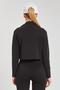 High Neck Zippered Women's Bodysuit - Black - 5
