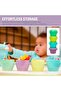 Snap & Go Baby Food Storage Containers with lids, Snack Containers, Freezer Safe, 4 oz - 4 Pac - 5