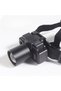 LED Head Mount Flashlight, Long Range Zoom, Telescopic Headlight, Adjustable, Durable - 5