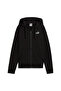 Essentials Comfort Women's Black Hooded Jacket - 5