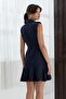 22102 ELBİSE LACİVERT - 4