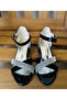 Crossed Children's Heels Shoes