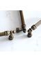 Furniture Kitchen Drawer Cover Cupboard Cabinet Handle Knob Handles 160 mm Antique Antique Yellow Metal - 5