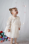 Girls' Dress Long Sleeve Ruffled V-Neck Special Occasion Birthday Wedding Party Daily Baby Girl Dress