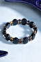 Certified Tourmaline Tiger Eye Hematite Natural Stone Bracelet - 3