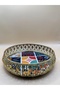 Silver Plated Tray – Colorful Design - 3