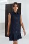 22102 ELBİSE LACİVERT - 3