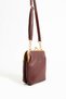 Women's Soft Leather Scholarship Gold Accessory Phone Compartment Crossbody Shoulder and Crossbody Bag - 7