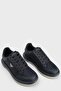 Men's Comfortable Sole Armani Eagle Logo Navy Blue Sneaker Em003666 Af19532-Mb007 - 2