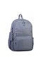 Unisex Large Size Multi-Eye Lightweight Backpack Gray