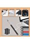 ARC Candle Lighter, Arch Lighter Arc Windproof Flameless with 360° Flexible Neck & LED Power Dis - 8