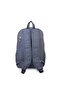 Unisex Large Size Multi-Eye Lightweight Backpack Gray - 3