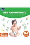 Fine Baby Diapers, Size 3, Medium, 4-9 kg, 84 Diapers - 4
