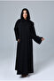 Luxury Circle Design Embroidery Abaya