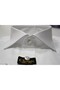 Regularfit White Cotton Satin Modern Italian Collar Shirt with Black Embroidery Detail - 5