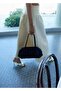 Braided Pattern Leather Shoulder Bag - 2