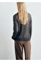Translucent Shirt Collar Sweater - 4