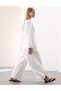 Linen Pleat Pantolon