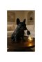 French Bulldog Dog Figured Table Lamp Modern Decorative Lighting - 2
