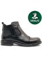 Bilger Genuine Leather Non-Slip Sole Orthopedic Women's Boots Black
