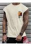 Beach Printed Unisex Sleeveless T-Shirt