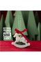 Christmas Ornament Rocking Horse 3Pcs with Bell Detail - 2