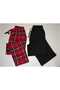2-Piece Women's Single-Layer Modal Wide-Leg Sweatpants & Cotton Pajama Bottoms - 3
