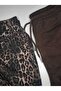 Women's 2-Piece Single-Layer Wide-Leg Soft Modal Sweatpants & Colorful Pajama Bottoms - 2