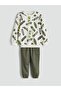 Lcw Kids Crew Neck Boys Sweatshirt and Sweatpants Bottom (W5)