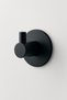 3 Pieces Round Plastic Strong Adhesive Hook Multi-Purpose Hanger Behind Door Robe Hanger - 3