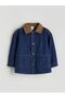 Baby Boy Jean Jacket with Contrast Collar