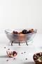 Acrylic Baroque Transparent Large Oval Fruit & Salad Bowl & Mixing Bowl / 3.3 Lt (Not Glass) - 4