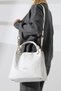 Large Size Hand Knitted Detailed Useful Women's Shoulder and Hand Bag Victoria - 4
