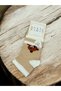 4-Piece Women's Cotton Socks with Teddy Bear Detail - 3