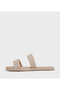 Krios Patterned Double Strap Flat Sandals - 3